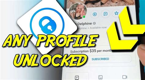 unlock onlyfans profile 2023|Of unlocker